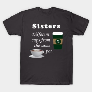 Lispe Sisters 2 Cups T-Shirt